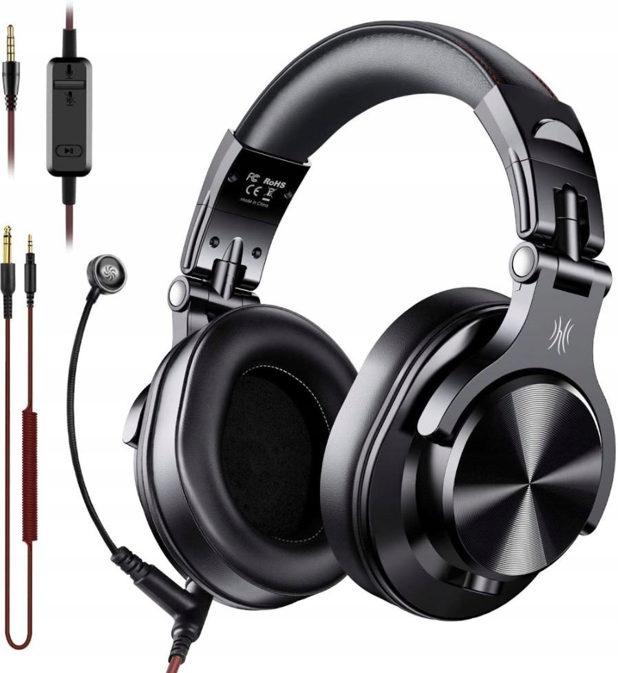 OneOdio A71 gamingowy zestaw słuchawkowy Studio słuchawki dla DJ Stereo na ucho przewodowe słuchawki