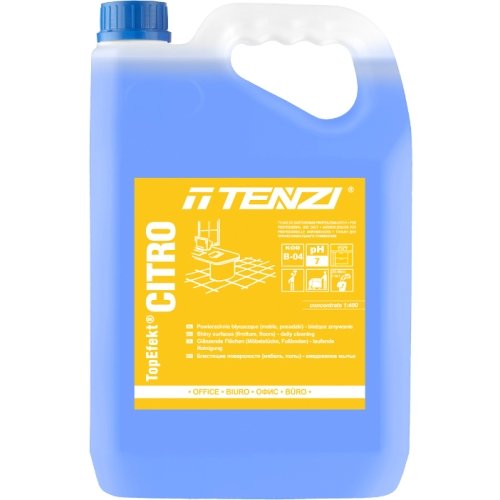 Tenzi Uniwersalny płyn do mycia zapach cytrynowy 5l TopEfekt Citro B-04/005