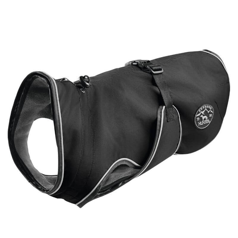 Hunter psy płaszcz Uppsala, 50 cm, w kolorze czarnym