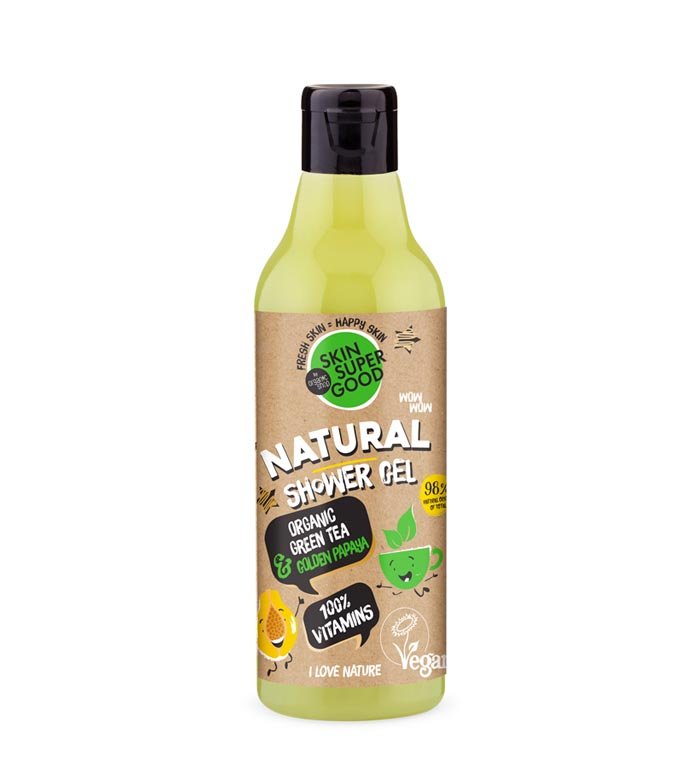 Planeta Organica, 100% Vitamins, żel pod prysznic oczyszczająco-odżywczy, 250 ml