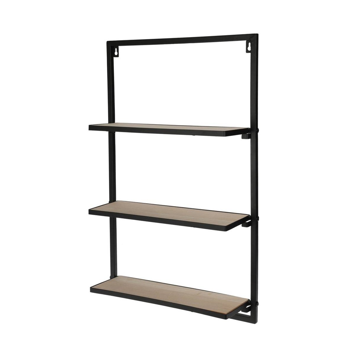 Półka Wisząca Loft Metalowa 3 Poziomy 65X40 cm