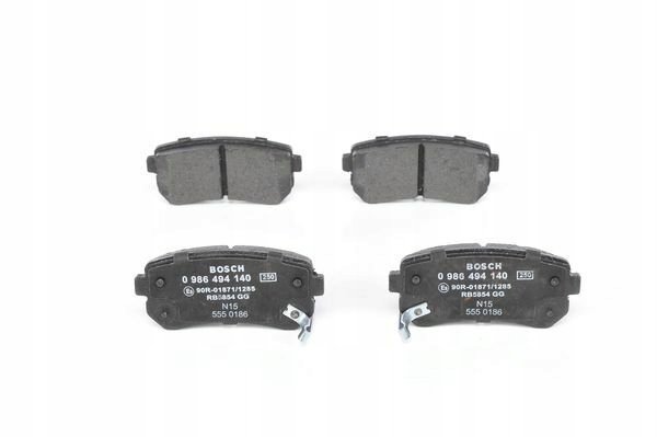 Bosch Zestaw klocków hamulcowych, hamulce tarczowe 0 986 494 140
