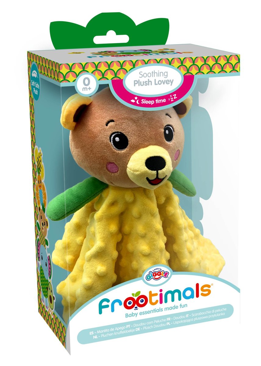 PRZYTULANKA PLUSZOWA USPOKAJAJĄCA BUBBA TROPIBEAR