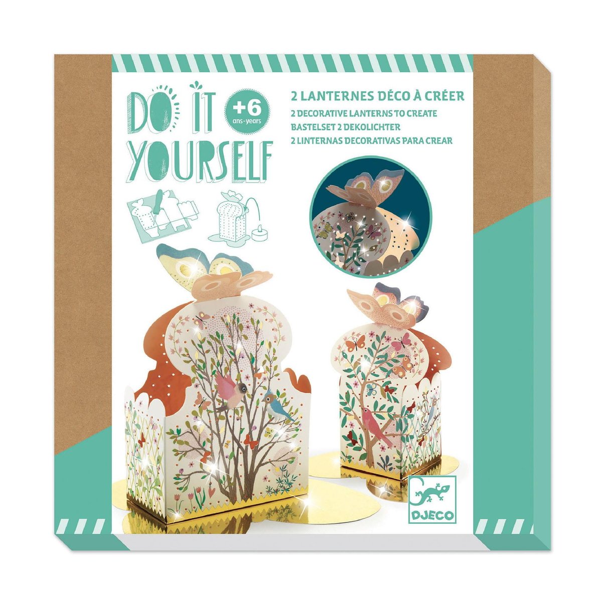 Zestaw DIY Djeco Nocne lampiony