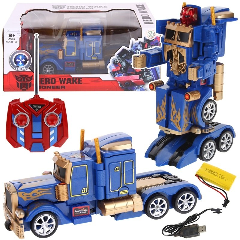 Urwiskowo, auto robot transformer prime sterowany samochód