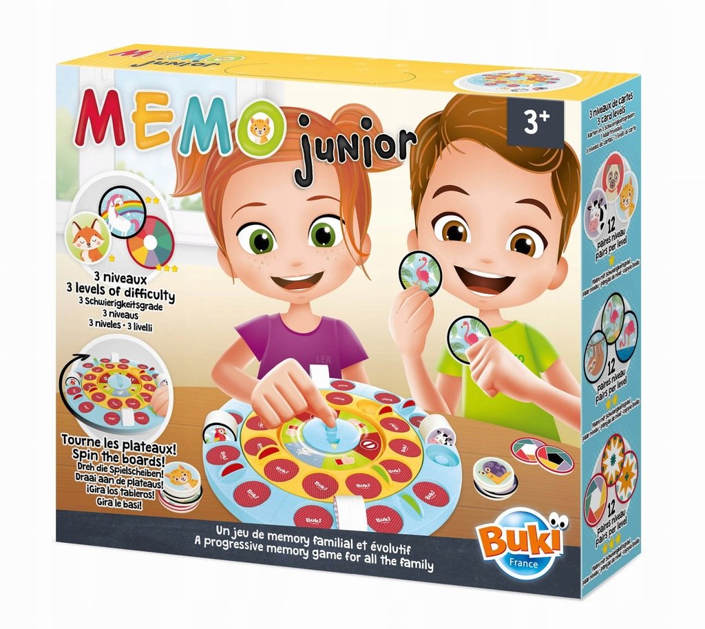 Buki 5603 Gra Memo Junior 3325