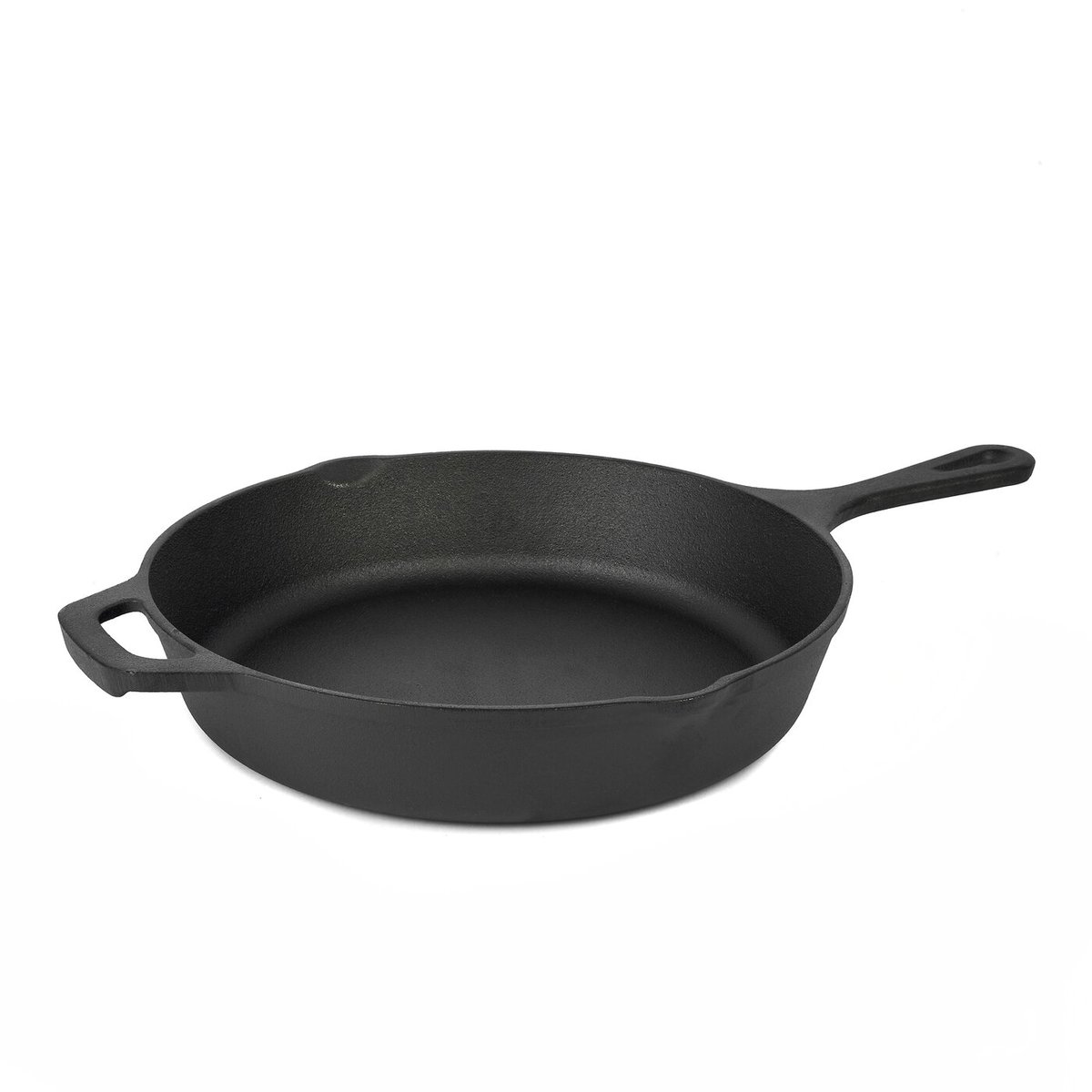 Patelnia Żeliwna Konighoffer Czarna 24,5 Cm