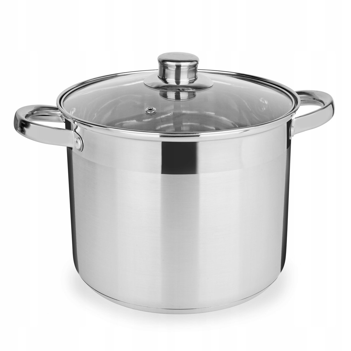 Garnek Prosty + Pokrywka Stalowy Tadar 4 L