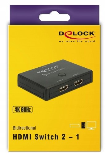 Delock 18749 przełącznik wideo HDMI, HDMI switch