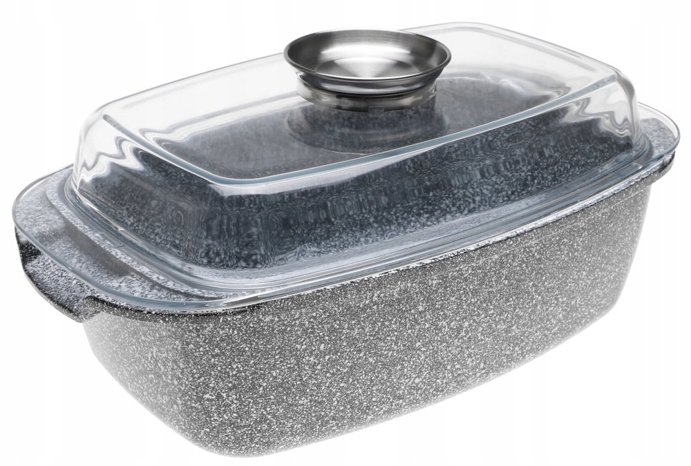 Brytfanna Marmurowa 32Cm Garnek Indukcja 5,5L 7662