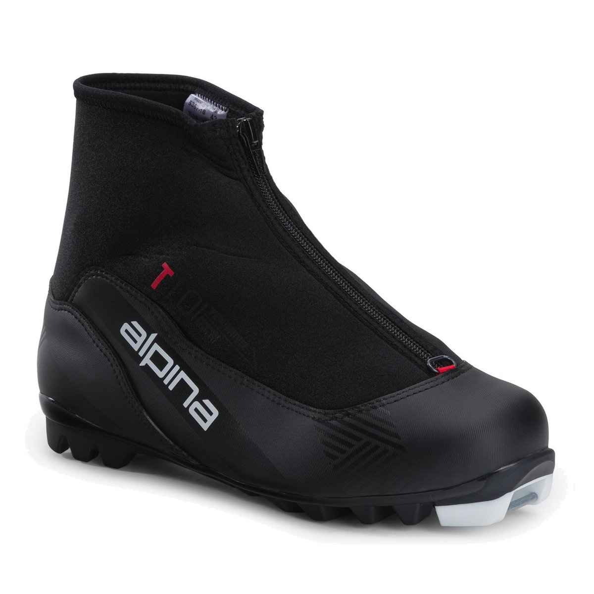 Buty narciarskie biegowe męskie Alpina T 10 czarno-czerwone 5357-1  44 eu