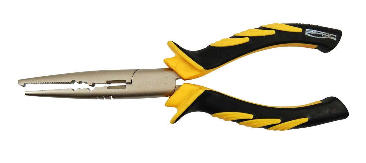 SPRO Szczypce płaskie do kółek łącznikowych 18cm