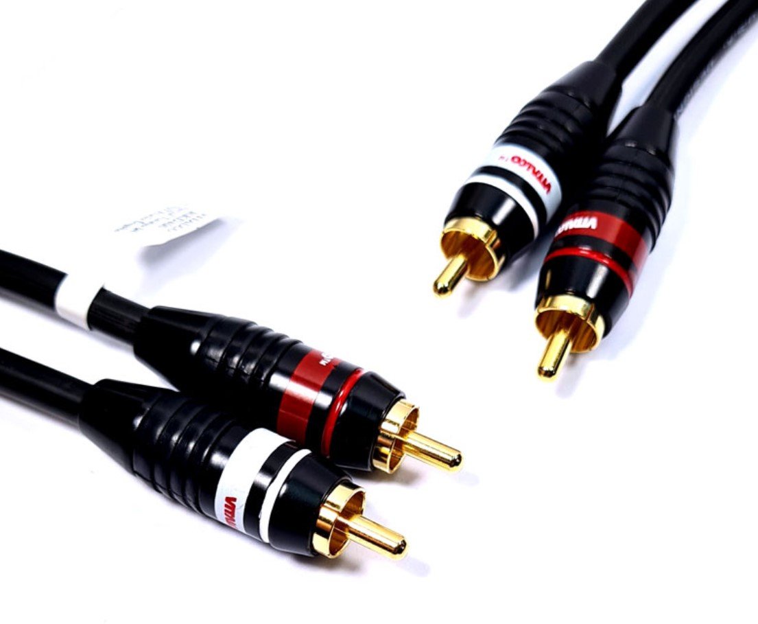 Kabel Przyłącze 2Xrca 0,5M Rkd400 Vitalco Premium Cinch 2 Rca