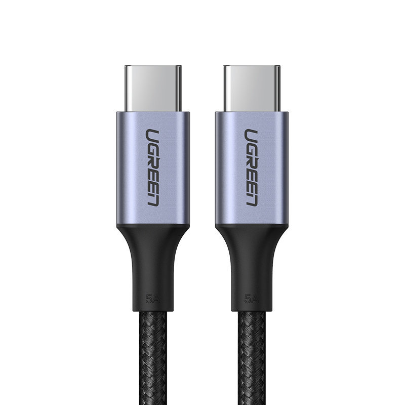 UGREEN kabel przewód USB Typ C - USB Typ C Power Delivery 100W Quick Charge FCP 5A 3m szary (90120 US316) 90120 US316