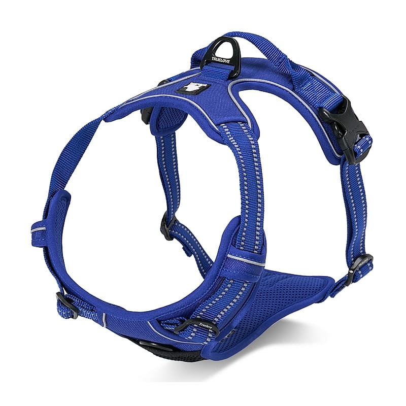 True Love tlh5651 Dog Outdoor Harness, m, królewski błękit
