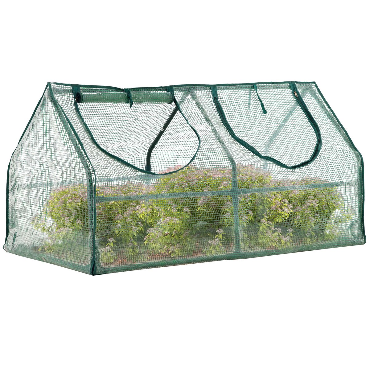 Szklarnia ogrodowa, mała 120x62x60/30 cm Uniwersalny