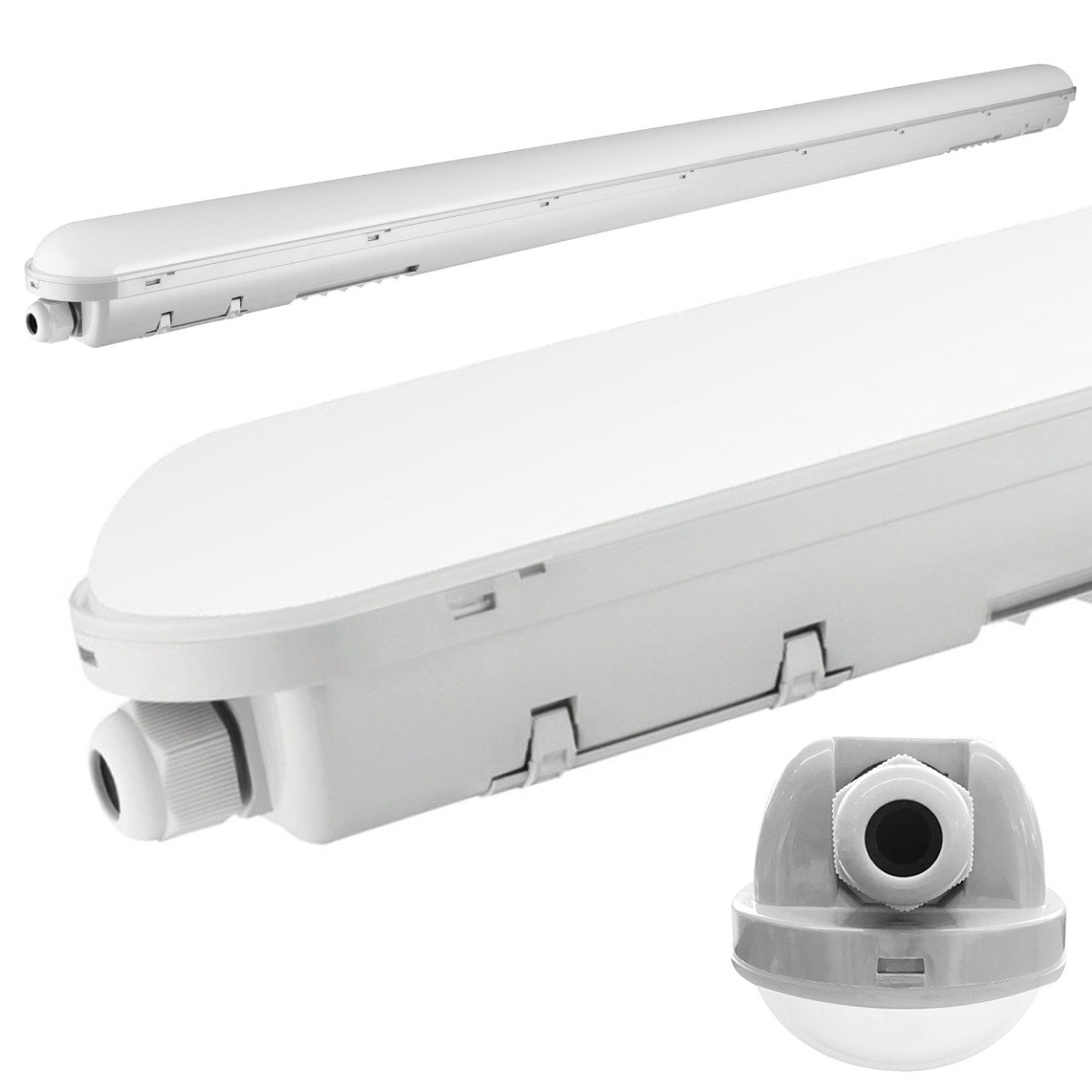 Ledvance Oprawa hermetyczna LED 42W ECO DP 1200 TH 5040lm 4000K IP65 4058075463868 4058075463868