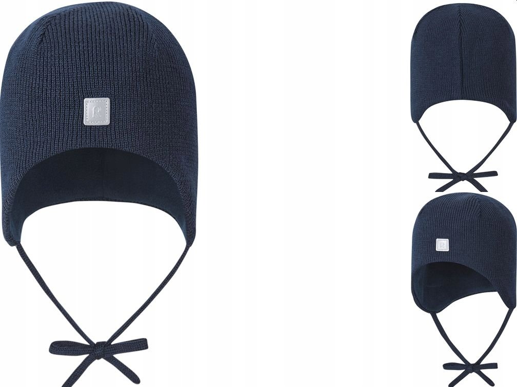 Reima Piponen czapka dziecięca zimowa 46 cm, navy