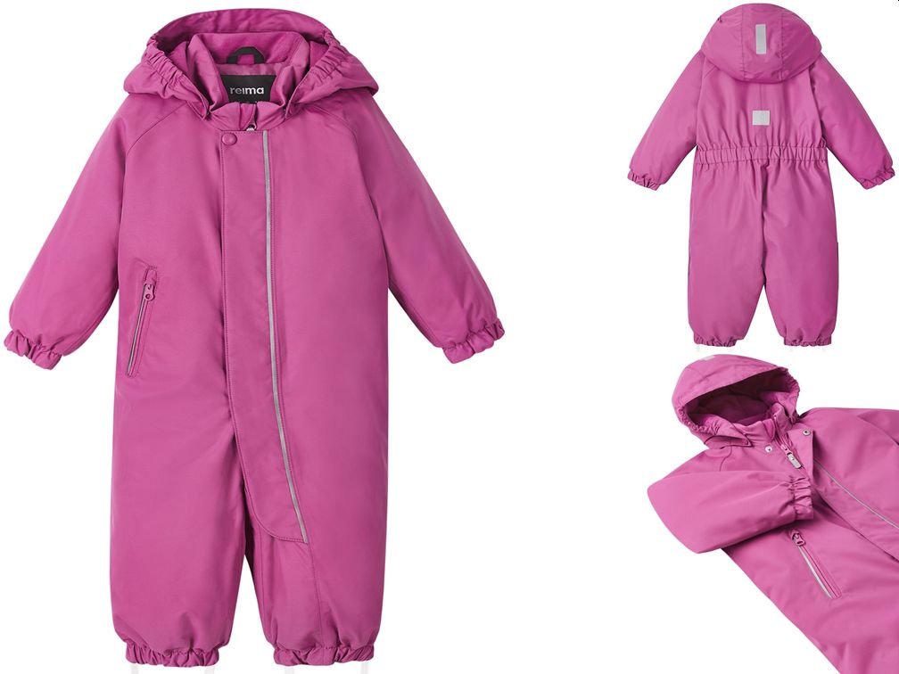 Kombinezon zimowy Reima Puhuri 98 cm, magenta