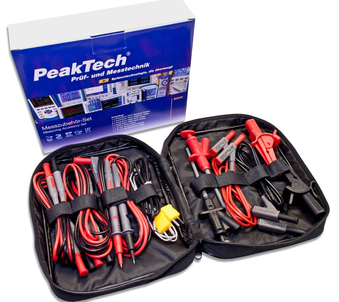 PeakTech Zestaw akcesoriów Elekt do mierników PeakTech 8200 PEAK8200