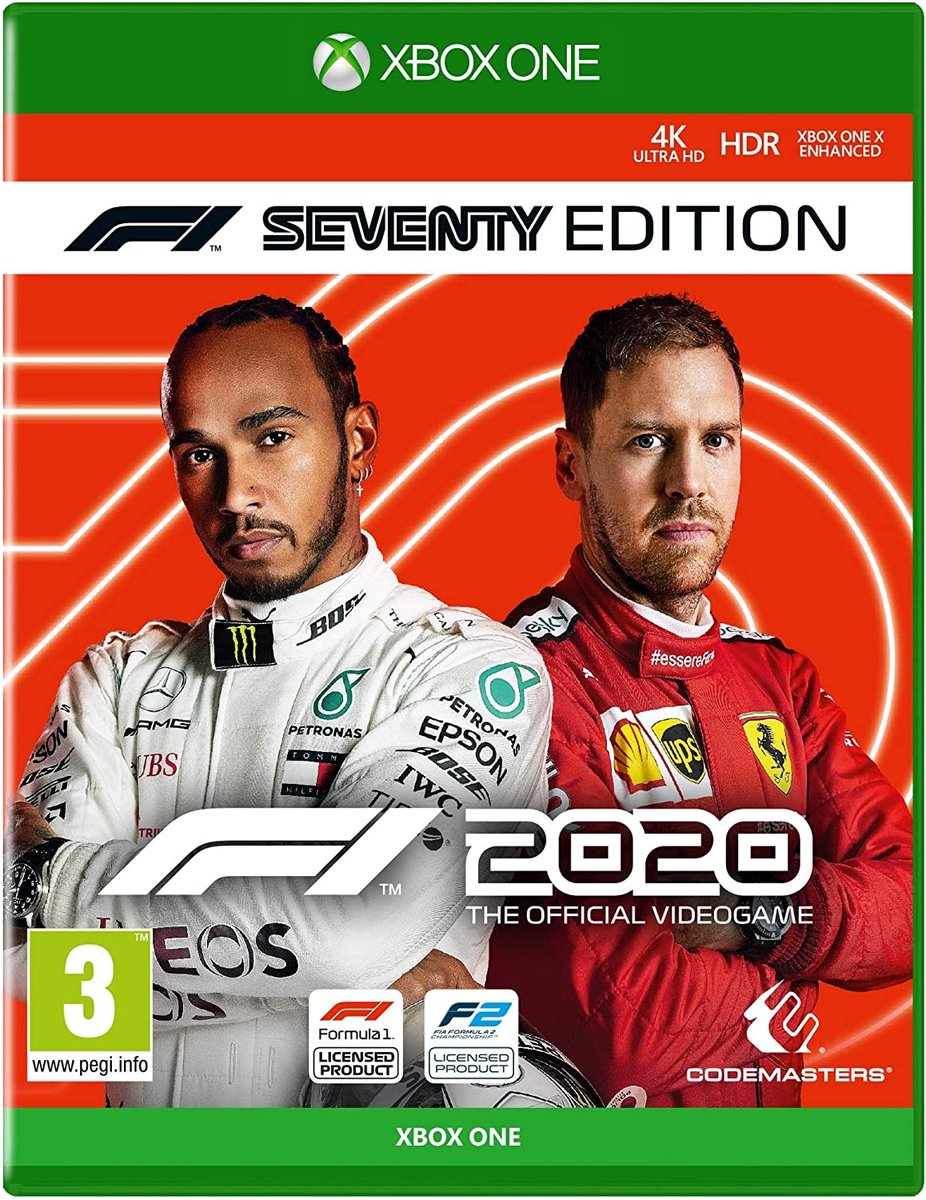 F1 2020 Seventy Edition GRA XBOX ONE