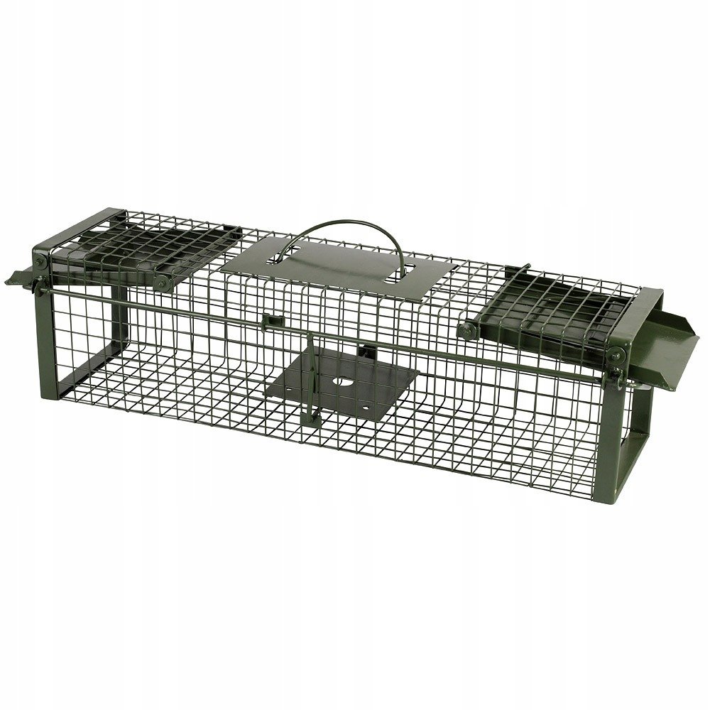 Pułapka Dwustronna 60 Cm Łasice Tchórze Szczury