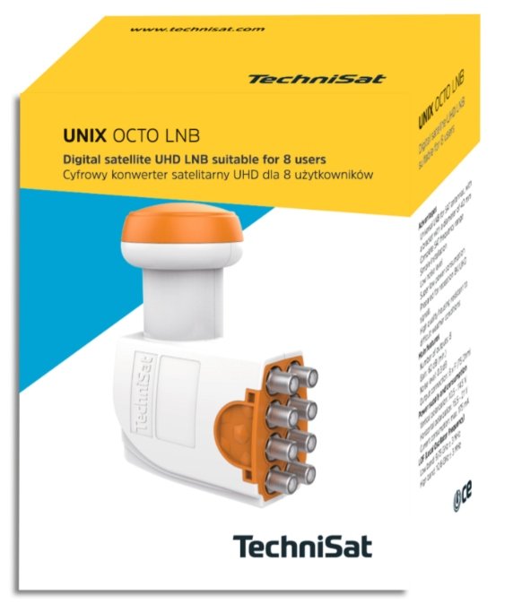 Technisat Konwerter antenowy  UNIX Qcto LNB