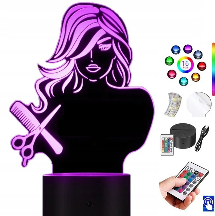 Lampka na biurko Salon Fryzjerski 16 LED PLEXIDO