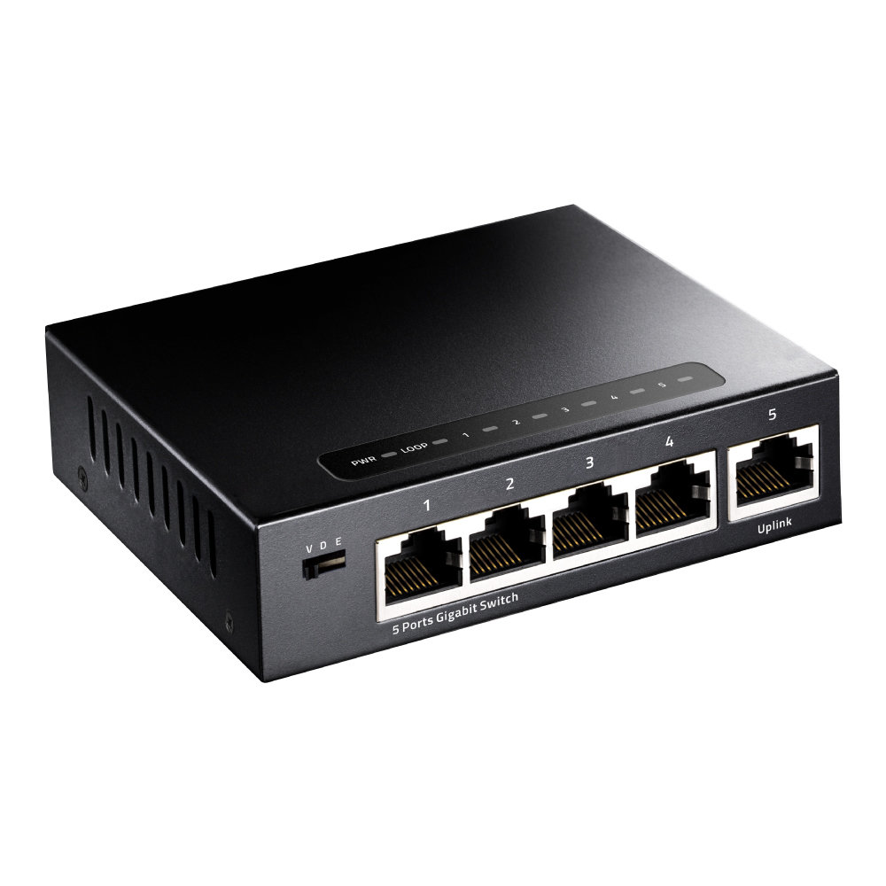 Switch Lan 5-Port Gs105 1Gbps 10/100/1000 Metal