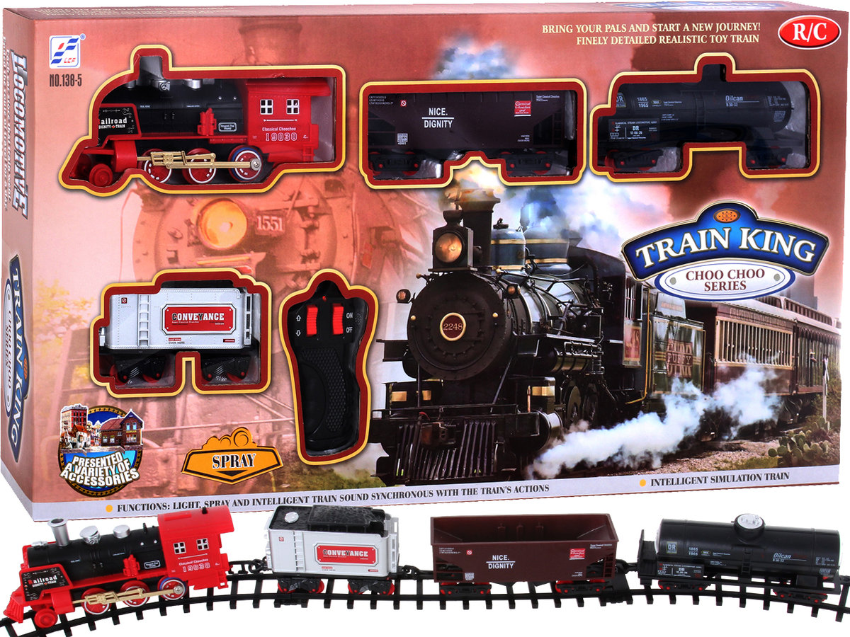 Pociąg Retro Sterowany Na Radio Kolejka Pilot