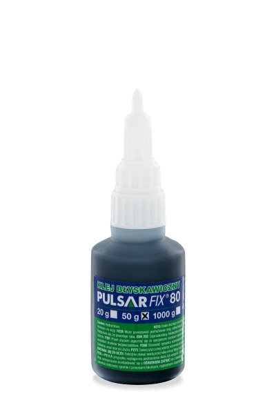 Pulsar Klej Cyjanoakrylowy Czarny Gęsty Fix-80 50G
