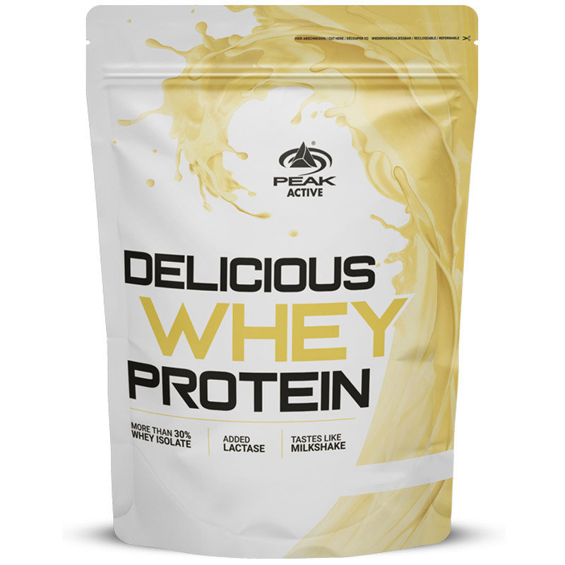PEAK Delicious Whey Protein 450g Vanilla Milkshake