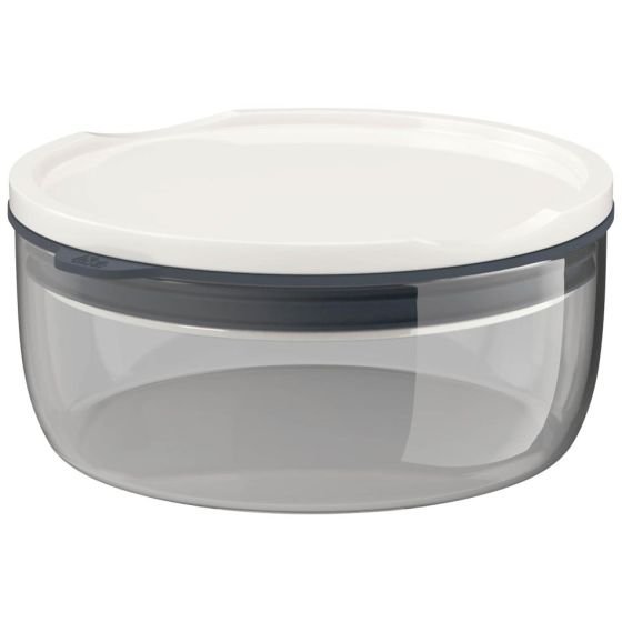 like by Villeroy & Boch group like. by Villeroy & Boch  ToGo & ToStay  pudełko na lunch, 13 x 6 cm, szkło, okrągłe, szare 10-4869-9417