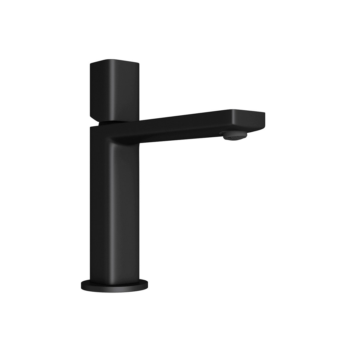 Bateria Umywalkowa Niska Wh-717 Czarna