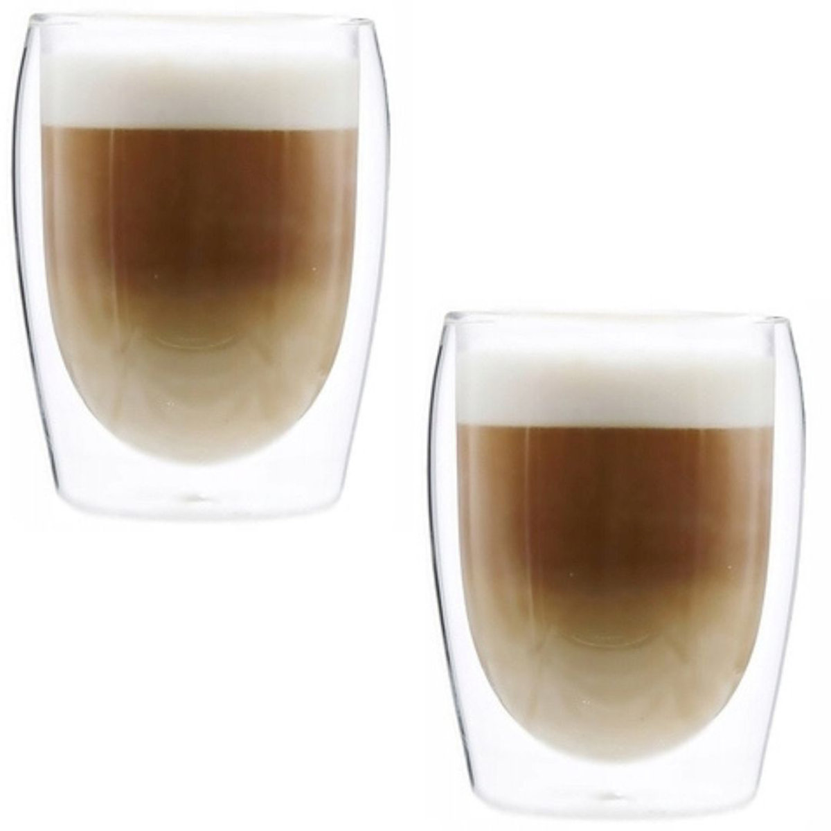 Florina KOMPLET SZKLANEK 300 ML PODWÓJNE ŚCIANKI BORAL 2SZTUKI zakupy dla firm BORAL 300ML BORAL 300ML