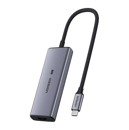 UGREEN Adapter 4w1 UGREEN CM500 Hub USB-C do 3x USB 3.0 + HDMI2.1 8K (szary) 50629