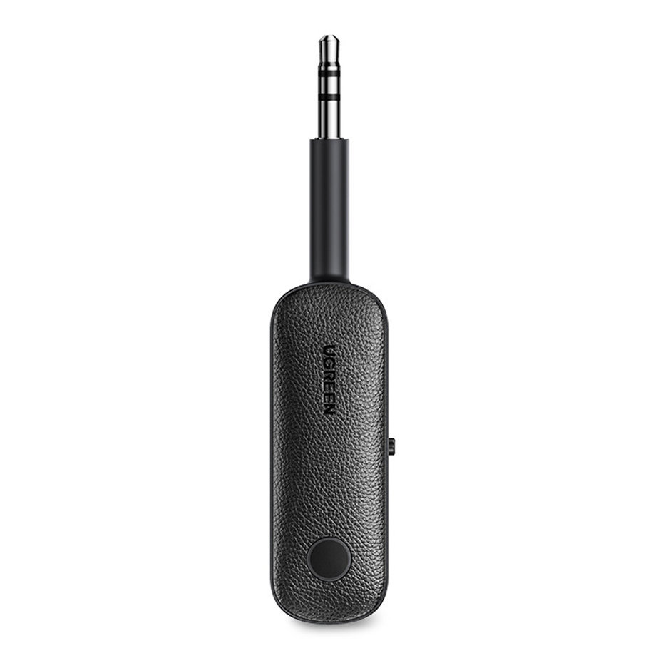 Фото - FM-трансмітер Ugreen odbiornik nadajnik bluetooth mini jack 3,5mm czarny  (CM403)