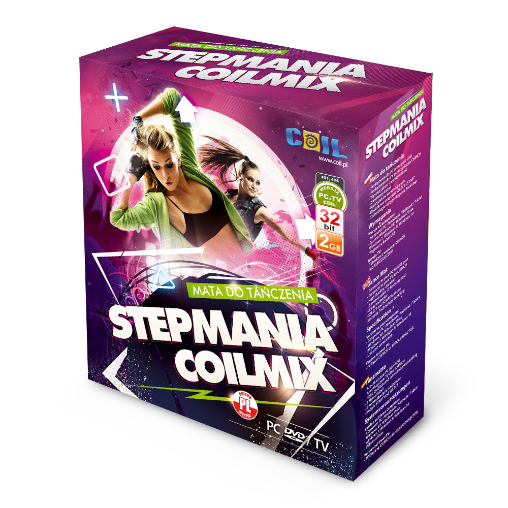 Coil Mata Do Tańczenia 32BIT 4w1 Pc+tv Najnowsza!