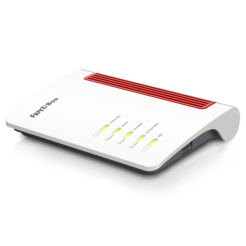 AVM 20002845 FRITZ!Box 7530 International router bezprzewodowy Dual-band (2.4 GHz/5 GHz) Gigabit Ethernet Biały