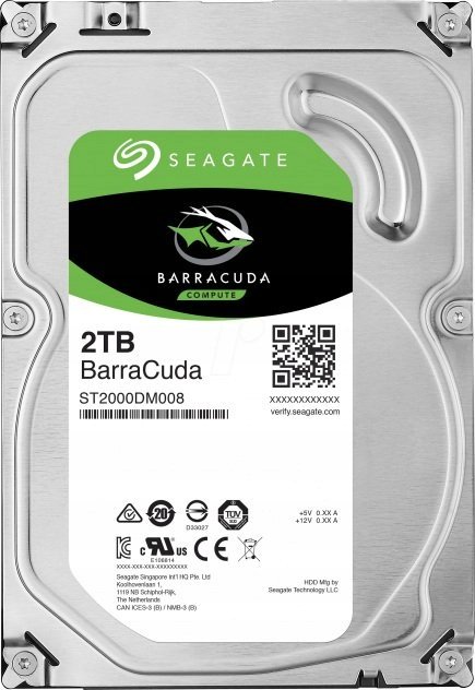 Seagate BarraCuda ST2000DM008 2TB sATA III 256MB