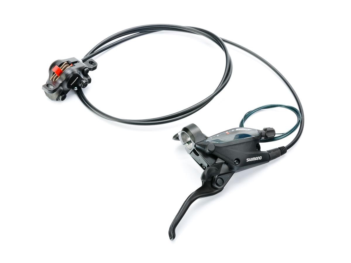 Shimano EF505/MT200 Hamulec tarczowy tylne koło 8-rz., black 2020 Hamulce tarczowe SH000004881