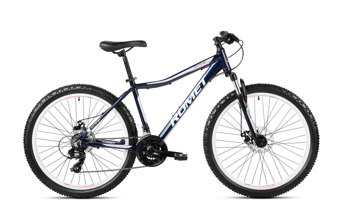 Romet Jolene 6.2 26 cali Damski Czarno-zielono-fioletowy 2022