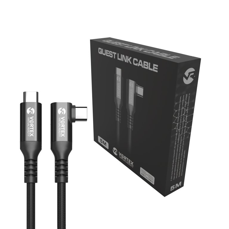Nowy Kabel 5m od VortexVR USB-C do USB-C Oculus Link Quest 2