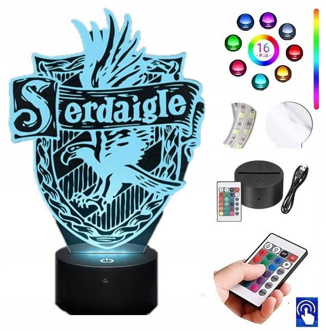 Lampka na biurko Harry Potter Serdaigl LED PLEXIDO