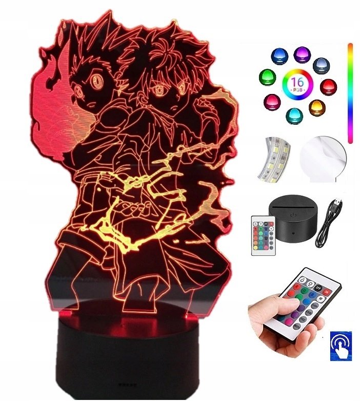 Lampka na biurko Hunter Anime 16kol. LED PLEXIDO