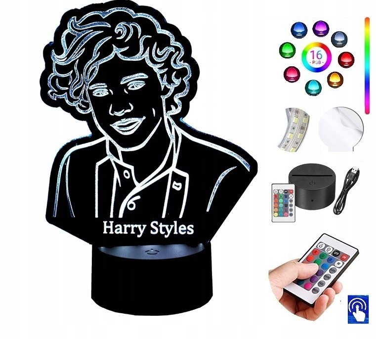 Lampka na biurko Harry Styles 16kol. LED PLEXIDO