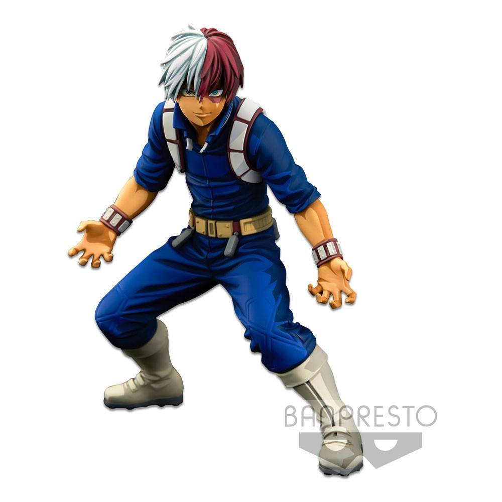 Banpresto BanPresto - My Hero Academia - Banpresto World Figure - Colosseum Modeling Academy - Super Master Stars Piece - The Shoto Todoroki - Two Dimensions 18229