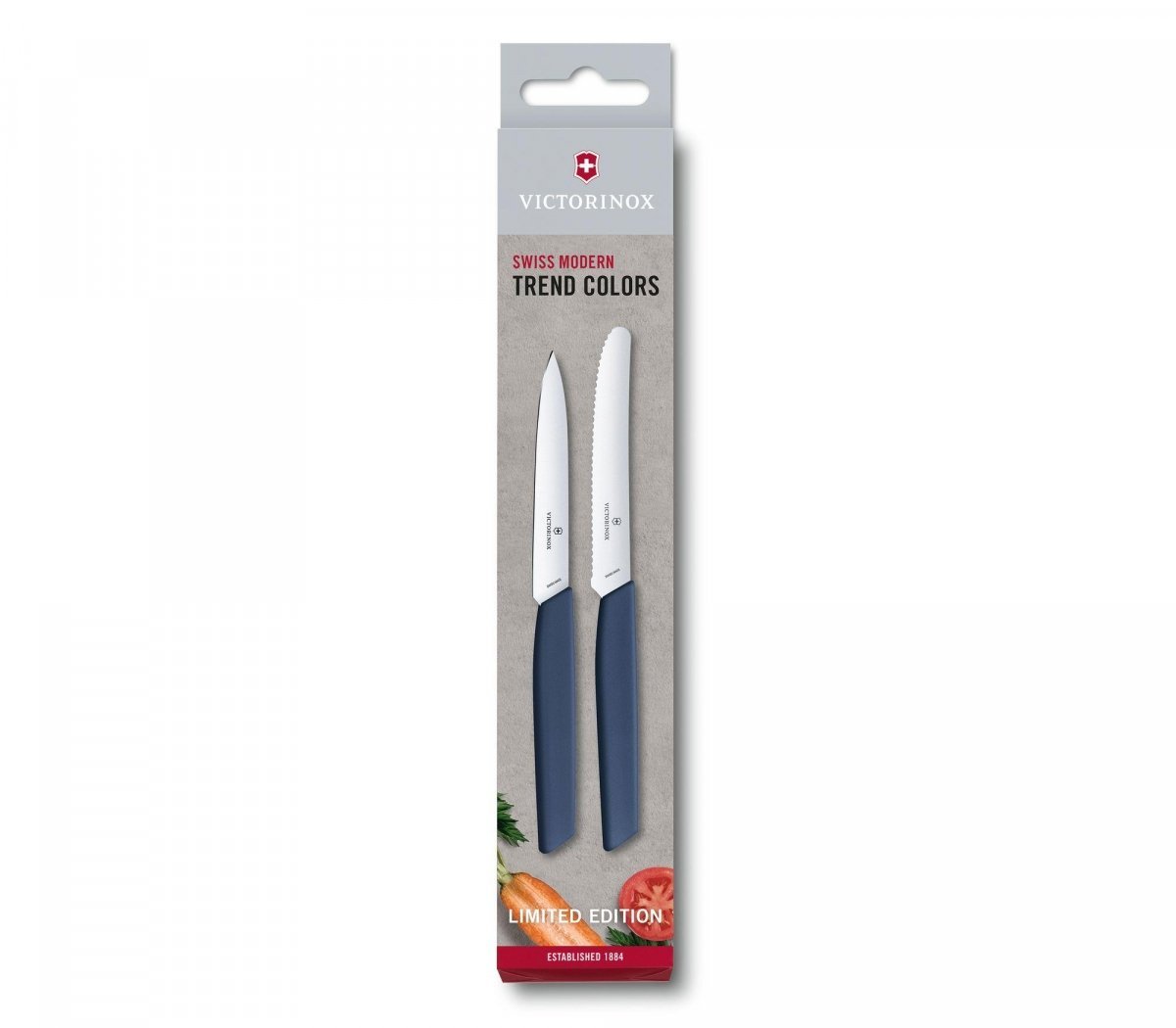 Zestaw Noży Do Warzyw I Owoców Swiss Modern, 2 Elementy Victorinox 6.9096.2L3