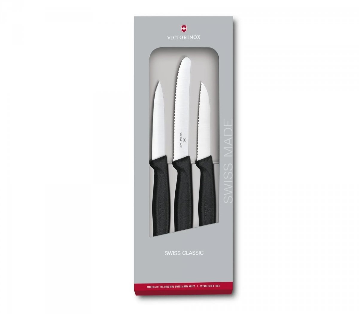 Victorinox nóż kuchenny warzyw zestaw noży Swiss Classic pudełko na prezent, 6.7113.3 G 6.7113.3G