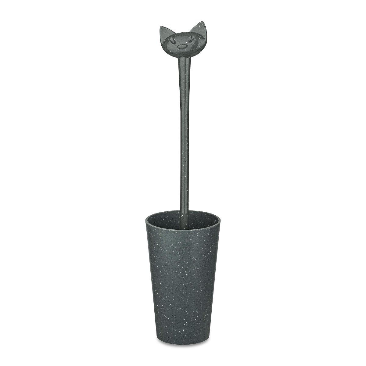 Koziol Szczotka do WC Miaou Recycled szara 7017120